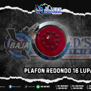 Plafon Redondo 16 led's LUPAS PAR