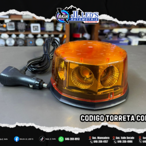 Codigo Estrobo AMBAR Torreta COB PZ