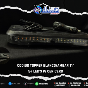 Codigo Topper Blanco/Ambar 11" Pz