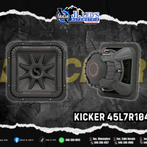 Kicker subwoofer L7R Solo-Baric 10" y 4ohm 500w rms pz