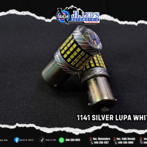 Foco led 1156 / 1141 Silver lupa Blanco Par