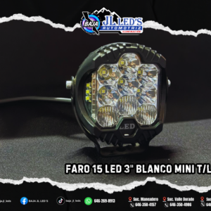 Faro 3" BLANCO mini t/LP9