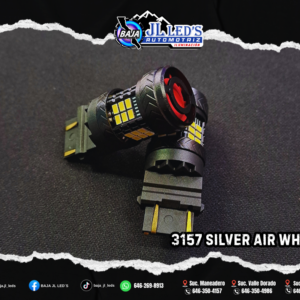 Foco led 3157 Silver AIR Blanco 6500k 30chip 29W 12-36v 3000lm canbus EMC par