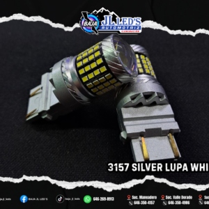 Foco led 3157 Silver lupa Blanco Multi-chip 10W 12-60v 1870lm canbus par