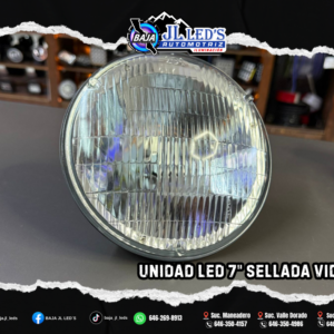 Unidad Sellada 7" REDONDA Alta y Baja Par
