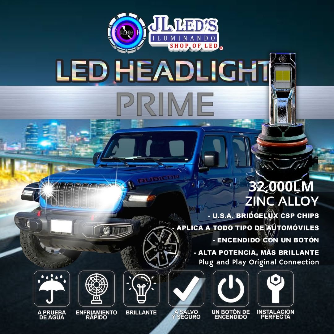 Bulbo Led's 9007 PRIME