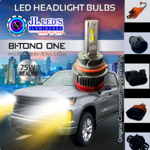 Bulbo led's BI-TONO ONE 9007 Control Remoto Osram