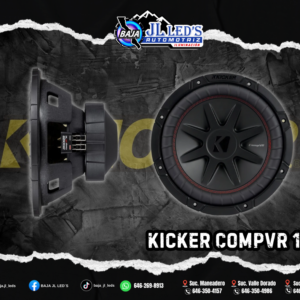 Kicker Subwoofer CompVR 10" doble bobina 4 homs 700w 350rms pz