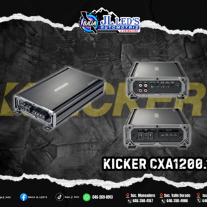 AMPLIFICADOR 2400w 1200.1 KICKER