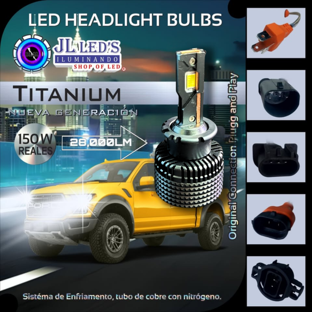 Bulbo led's D2S Osram TITANIUM