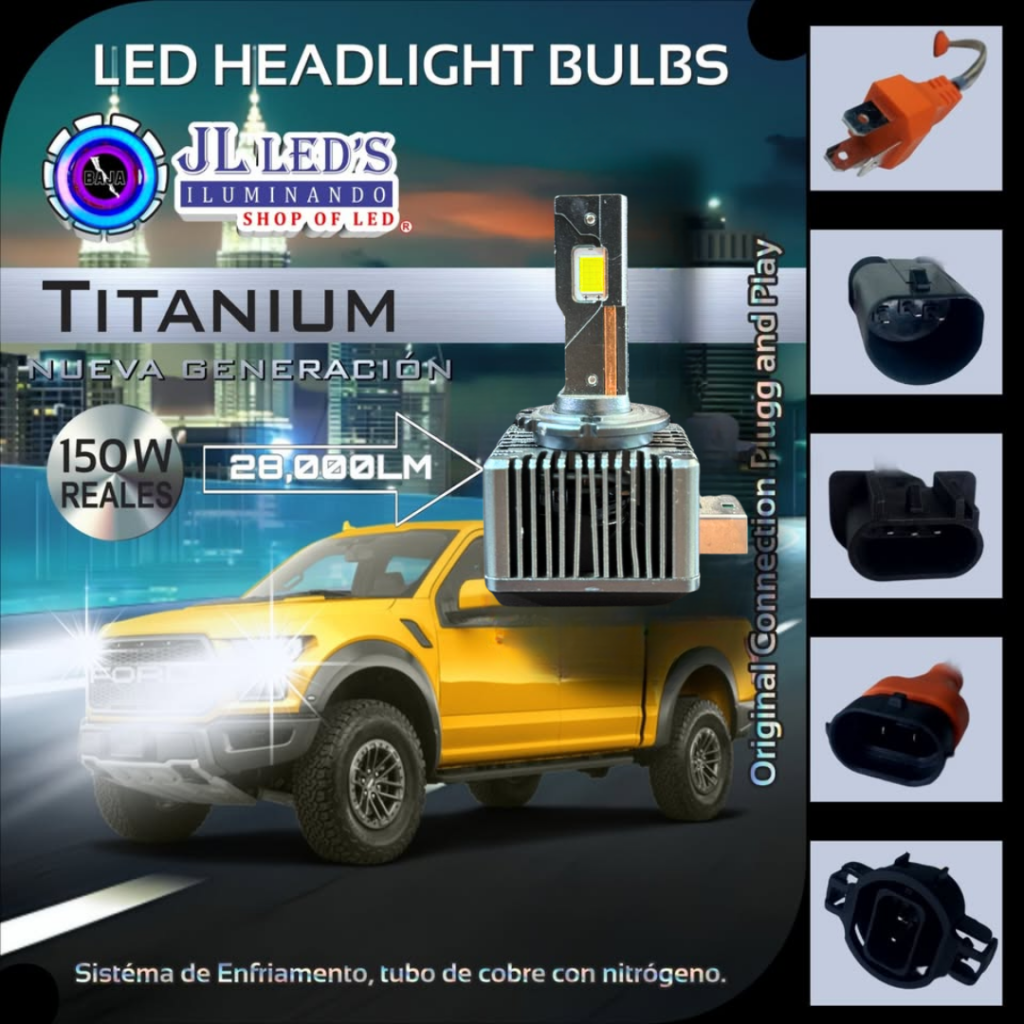 Bulbo led's D3S Osram TITANIUM