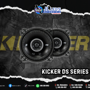 Kicker Bosina coaxiales 4" DS 2 vias 120w c/rejillas par