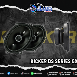 Par bosinas 6x8" Basic Serie DS Coaxial KICKER 200w 50 RMS