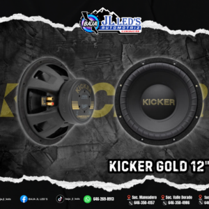 Kicker Subwoofer GOLD 12" PZ