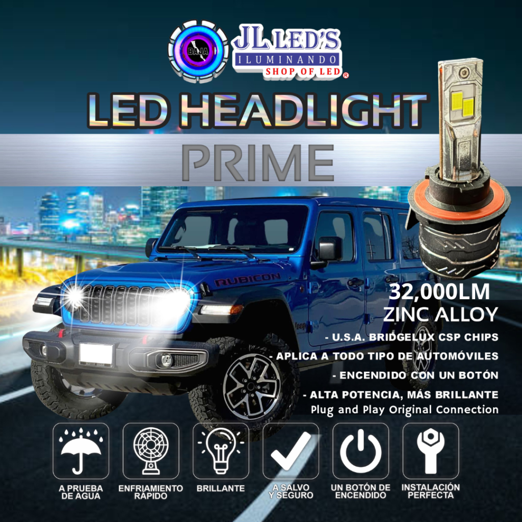 Bulbo Led's H13 PRIME