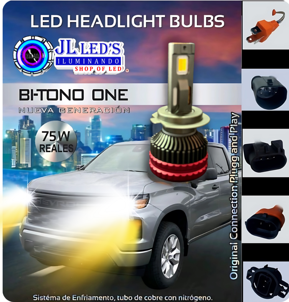 Bulbo led's BI-TONO ONE H7 Osram