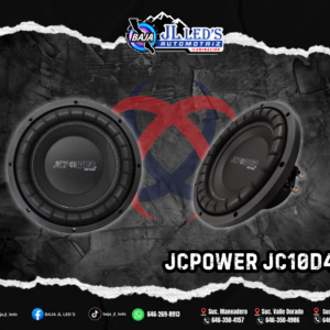 JCPOWER Subwoofer 10" 500w doble bobina pz