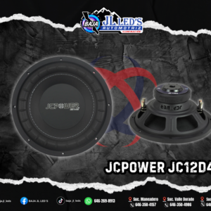 JCPOWER Subwoofer 12" 600w doble bobina pz