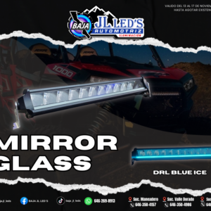 Barra Mirror Glass DRL BLUE ICE luz blanca pz