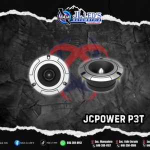 JCPOWER Bullet Tweeter proaudio 3" 200w  rms 100 Aluminum par