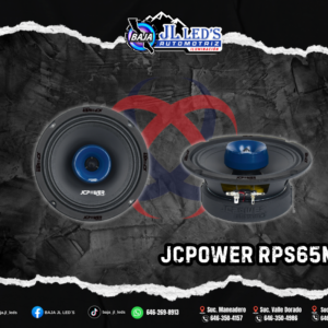 JCPOWER Medios Coaxiales 2-way speaker sistem 6.5" 500w 4ho par