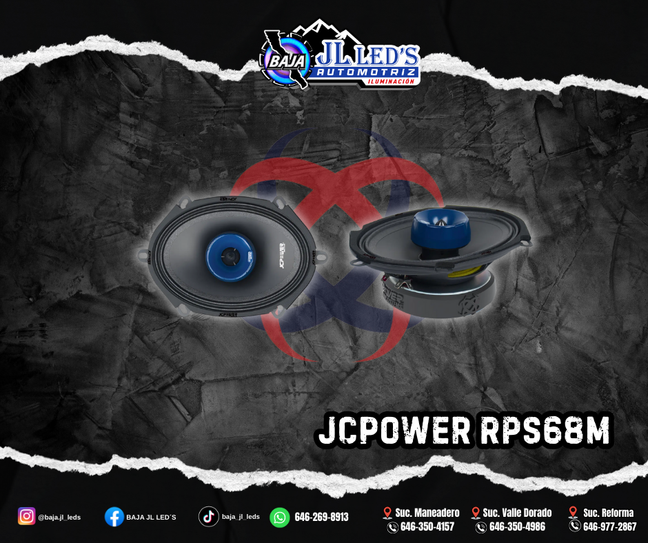 Coaxial 2-way 6x8 speakers sistems 600w 4ho par