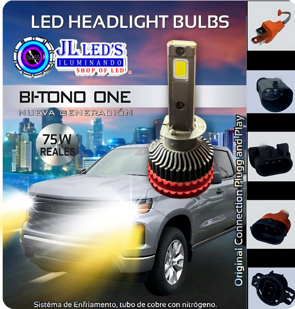 Bulbo led's BI-TONO ONE H1 Osram