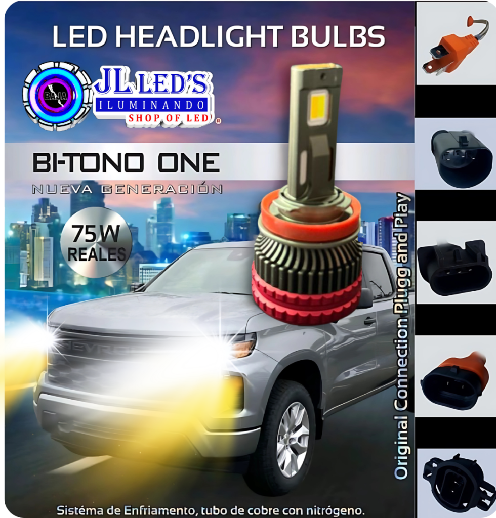 Bulbo led's BI-TONO ONE H11 Osram