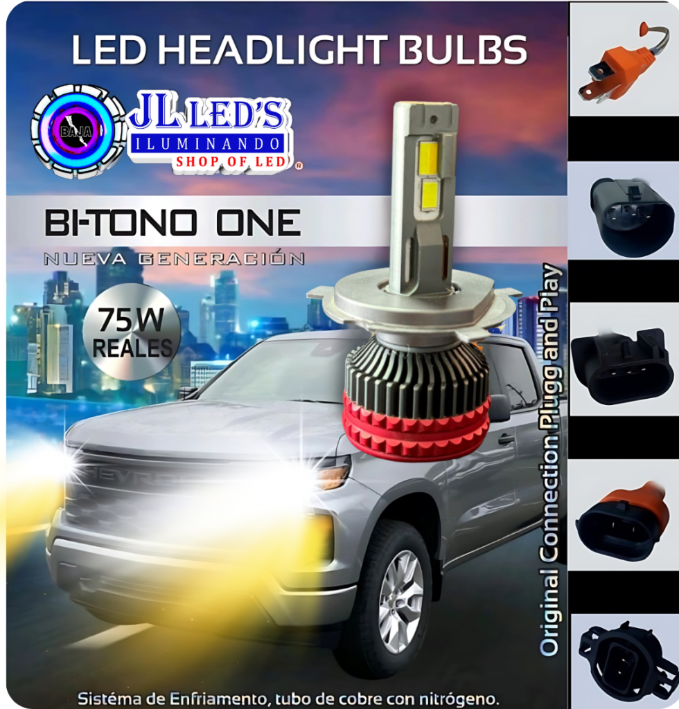 Bulbo led's BI-TONO ONE H4 Osram
