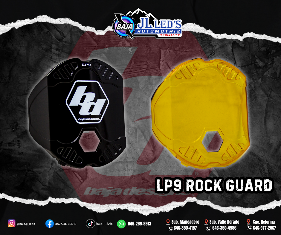 Baja designs LP9 Protector contra rocas Ambar pz