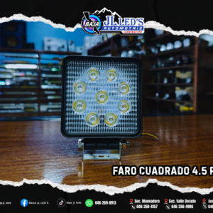 Faro Redondo 4.5" PRO 9 LED PAR