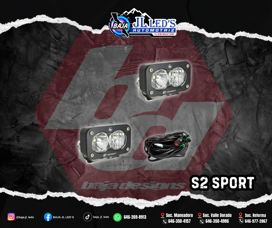 Baja designs S2 sport driving/combo par