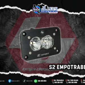S2 Sport LED Driving/combo negro WHITE flush mount empotrable Blanco pz