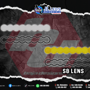 Baja designs Kit lente de barra de luces S8 pz
