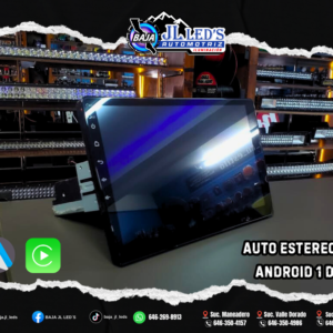 Auto Estereo 1 Din pantalla 10" Carplay Android