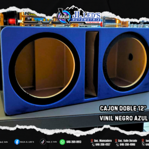 Cajon Para SUBWOOFER 12" Doble