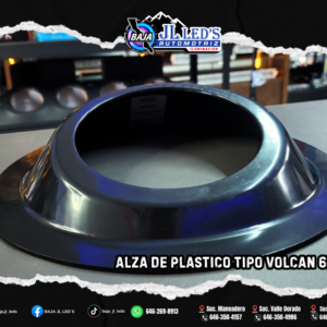 ALZA DE PLASTICO TIPO VOLCAN 6 X 9" PZ