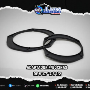 ADAPTADOR P/BOCINAS DE 5"X7" A 6 1/2" PAR