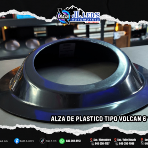 ALZA DE PLASTICO TIPO VOLCAN 6 1/2" PZ