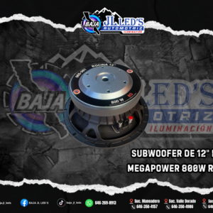 BOCINA 12" PMPO 1600W MEDIO RANGO PZ