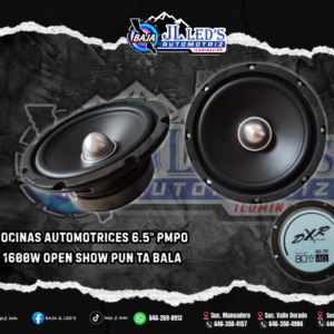 BOCINAS AUTOMOTRICES 6.5" PMPO PAR
