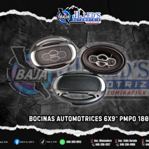 BOCINAS AUTOMOTRICES 6X9" PMPO 1800W PAR