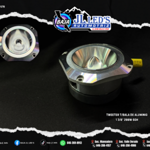 TWEETER T/BALA DE ALUMINIO 1 3/8" 200W 6OH PZ