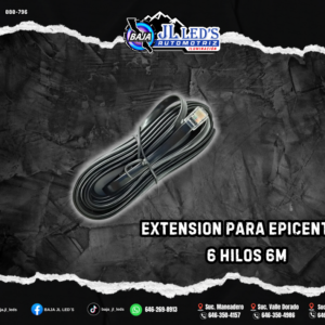 EXTENSION PARA EPICENTRO 6 HILOS 6m