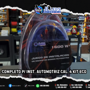 Kit de instalación JGO. COMPLETO CAL. 4 KIT ECO