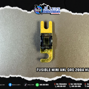 FUSIBLE MINI ANL ORO 200A HUMO PZ