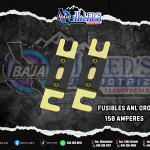 FUSIBLES ANL DORADO 150 AMPERES PAR