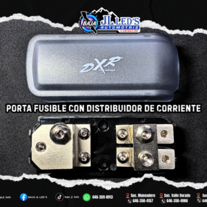 PORTAFUSIBLE ANL MINI OPALINO DOBLE DISTRIBUIDOR 2 VIAS PZ