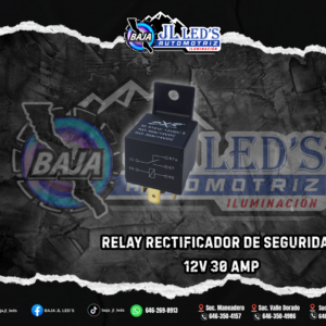 RELAY RECTIFICADOR DE SEGURIDAD 12V 30 AMPER PZ