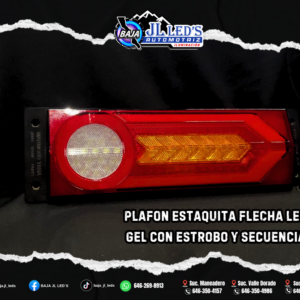 PLAFON ESTAQUITA LED GEL PAR